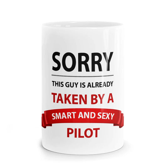Pilot Funny Taken Mug Sky Wing