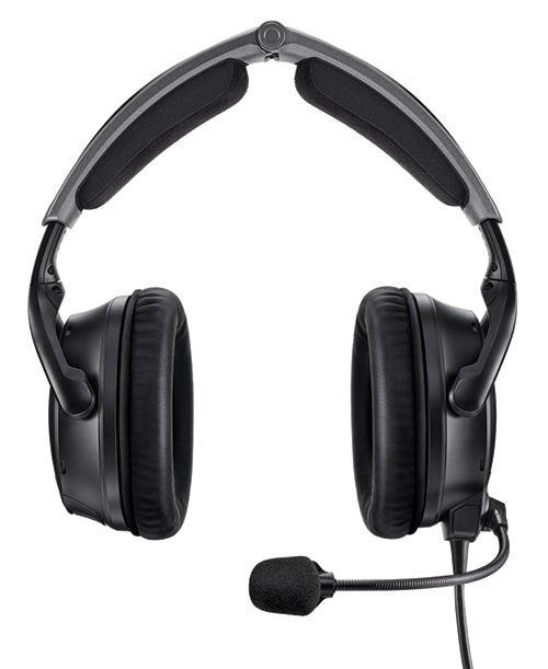 Bose A30 Headset with Dual Plug (Fixed-Wing), Bluetooth, High Impedance and Straight Cable Bose