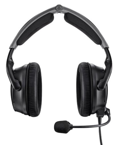 Bose A30 Headset with Dual Plug (Fixed-Wing), Bluetooth, High Impedance and Straight Cable Bose